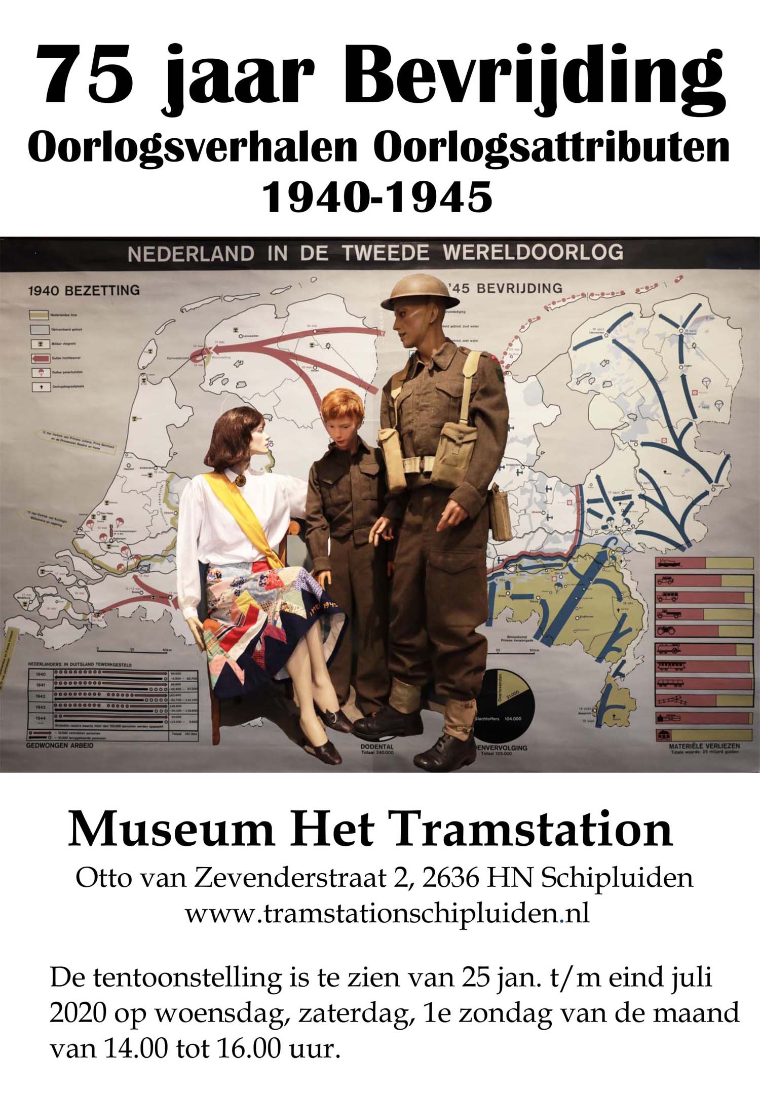 75 jaar Bevrijding Museum Het Tramstation - 24 januari 2020